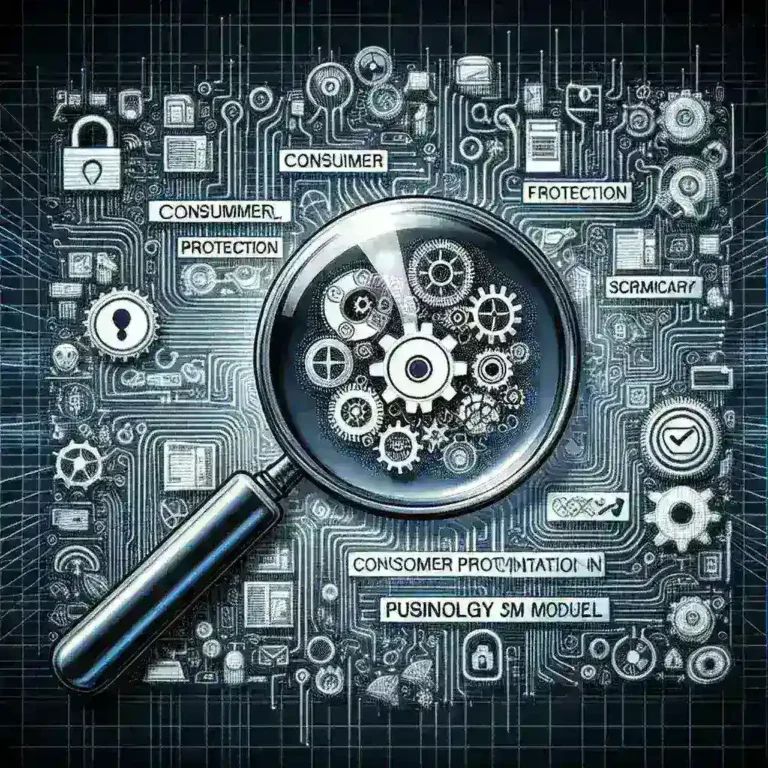 Alt text: "Ilustrasi model bisnis DeepSeek yang dianggap eksploitatif, menunjukkan interaksi antara pengawas konsumen dan praktik bisnis di sektor digital."